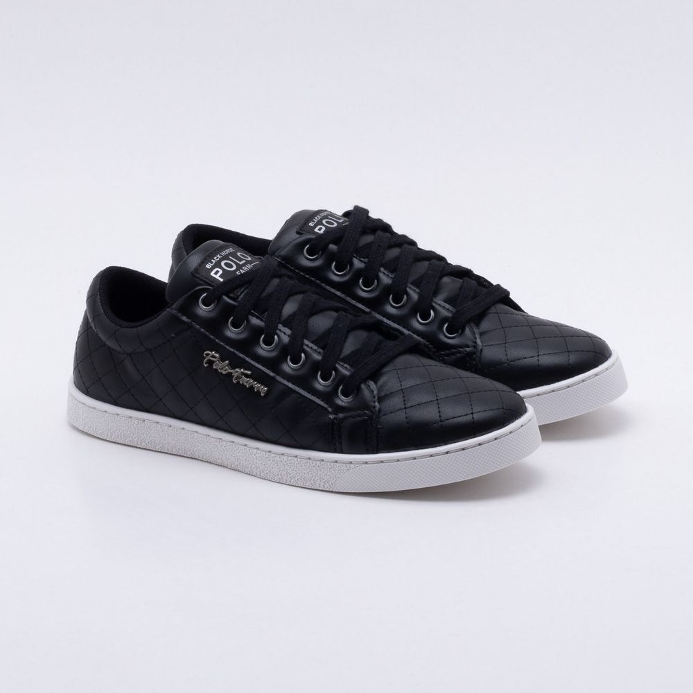 tenis polo feminino preto