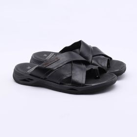 chinelo couro west coast block masculino